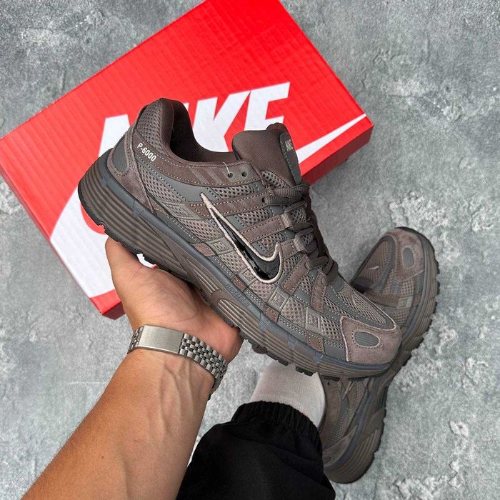 !SALE! Кросівки Nike P-6000 Brown Chocolate Premium 41 42 43 44 45 найк п-6000