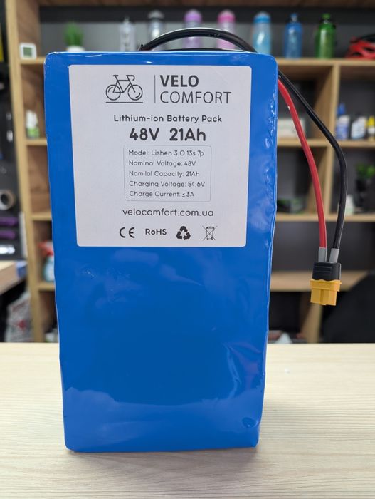 Акумулятор li-ion 24в/36в/48в/60в/72в для електровелосипеда, самоката