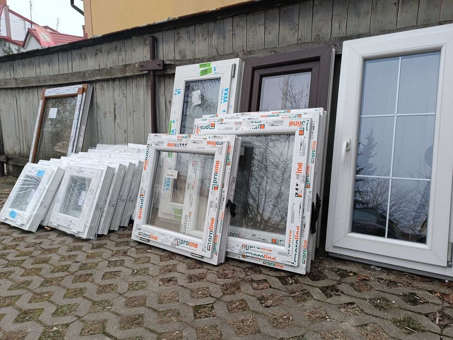 Okno PCV białe 100 x 70 uchylne Nowe dostępne od ręki i inne wymiary