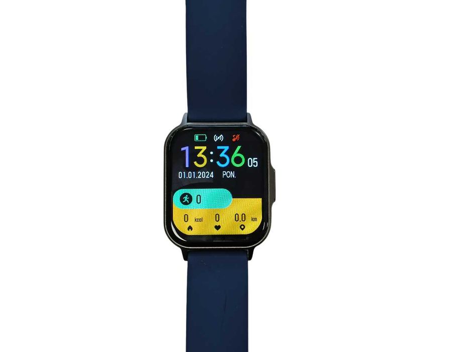 Smartwatch Forever SW-115 Lite – Niebieski – Bluetooth / Pulsometr