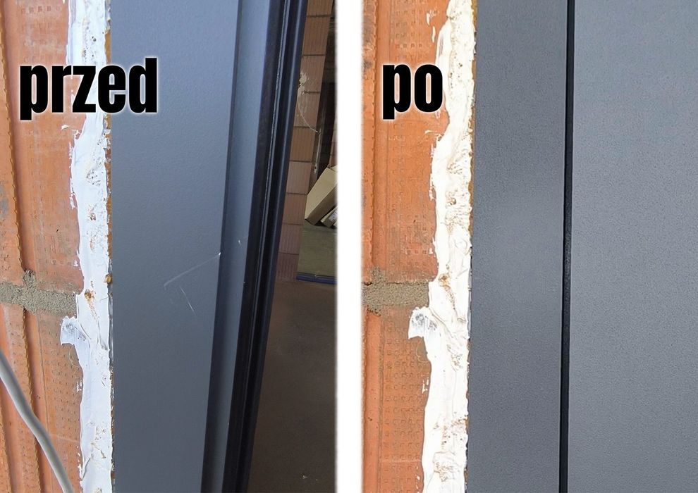 naprawa uszkodzen retusz  na powierzchniach