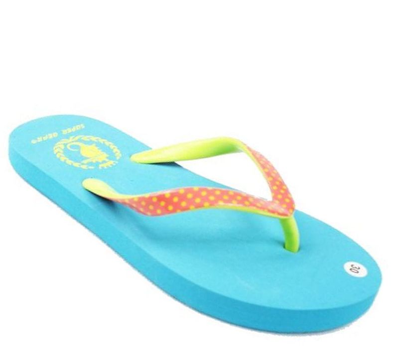 Klapki japonki dziecięce plażowe B316 blue rozm. 30