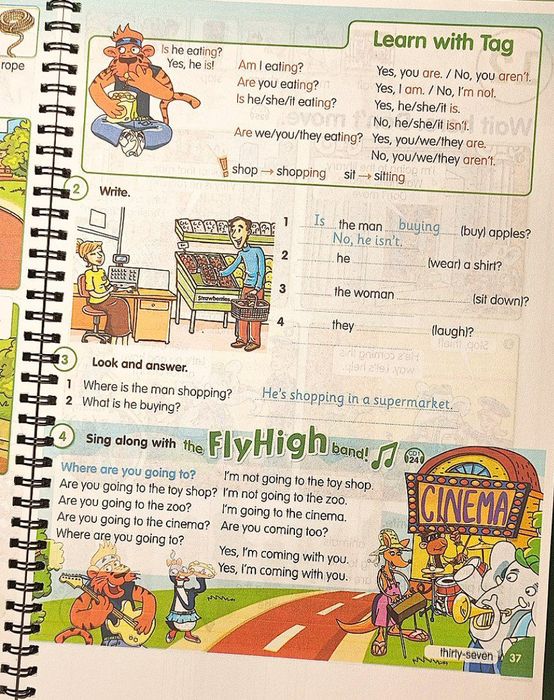 Fly High Ukraine 3 — комплект (Pupil's Book + Activity Book): 550