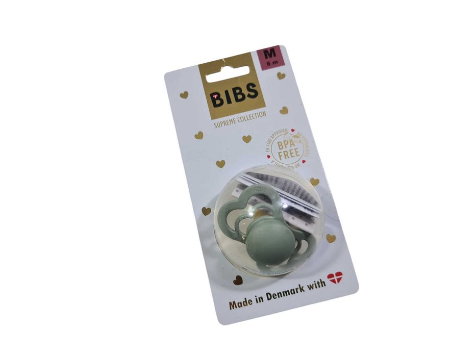 Smoczek bibs rozmiar m zielony motylek