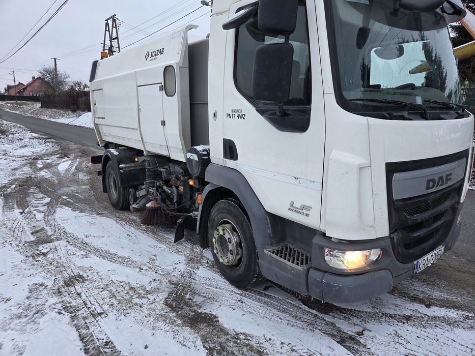 Daf zamiatarka drogowa scarab 1 silnik