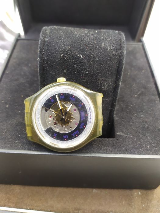 Zegarek Swatch automat eta Swiss na mechanizm