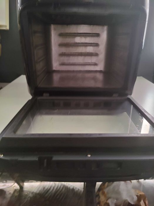 air fryer com visor