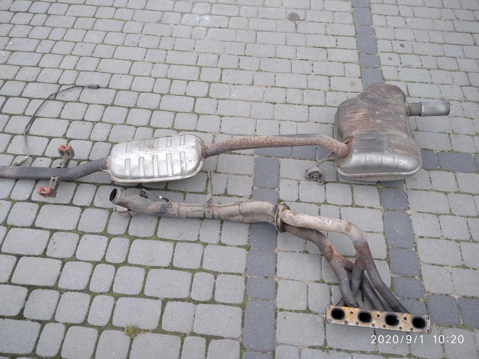 tłumik końcowy środkowy BMW E46 compact 1.8