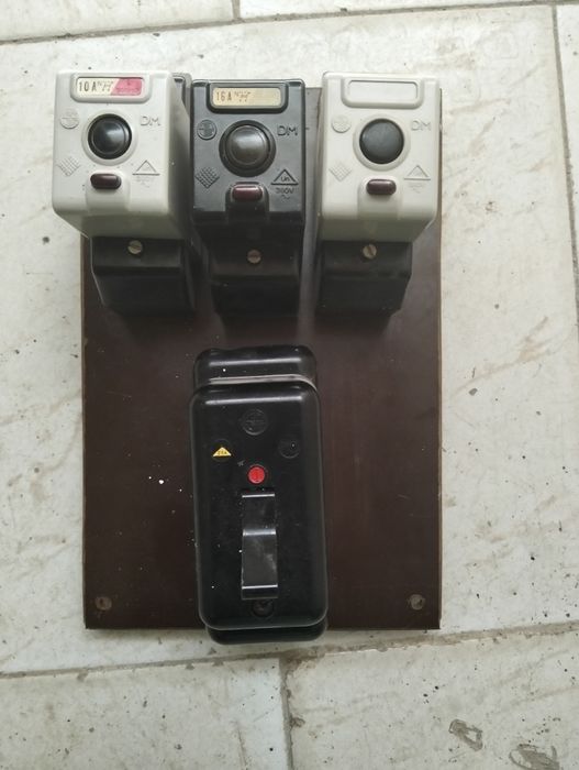 Quadro elétrico vintage