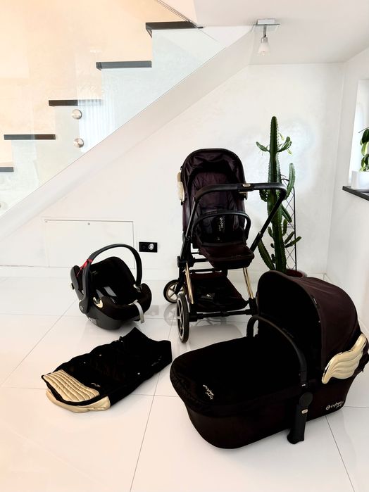 Cybex Priam Jeremy Scott zestaw plus akcesoria