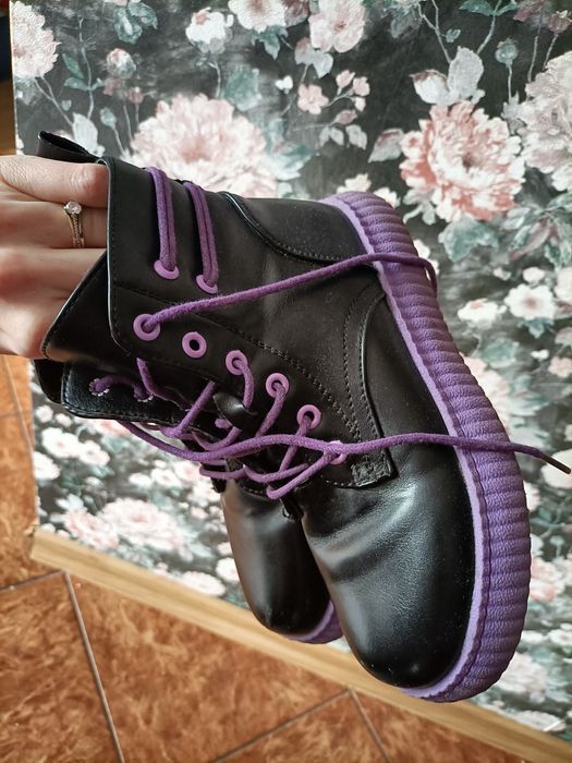 Kozaki sztyblety glany dziewczęce rozm 34