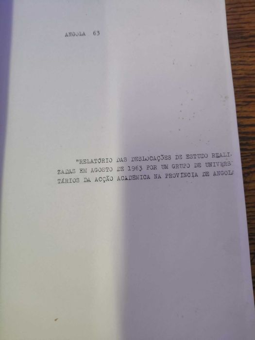 livro Raro "Angola Ano Dois", escrito por J.M. Ribeiro Ferreira 1963