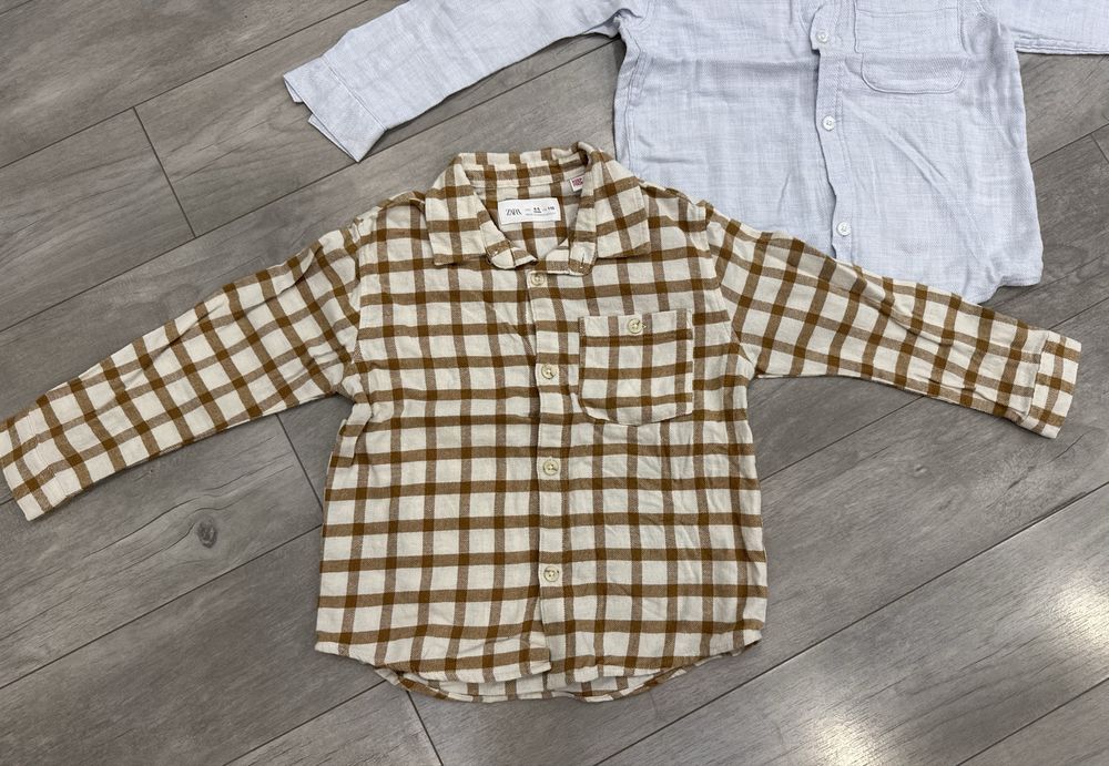Рубашка Zara 98cm та 110cm