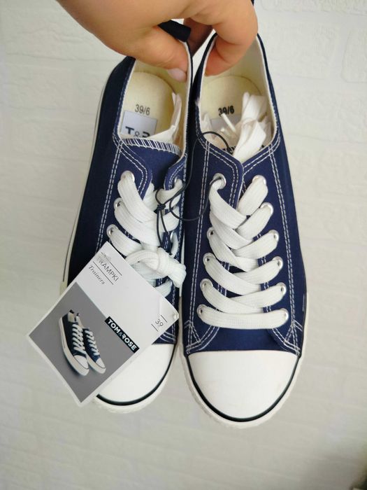 Trampki granatowe Tom&Rose 39 24,50cm