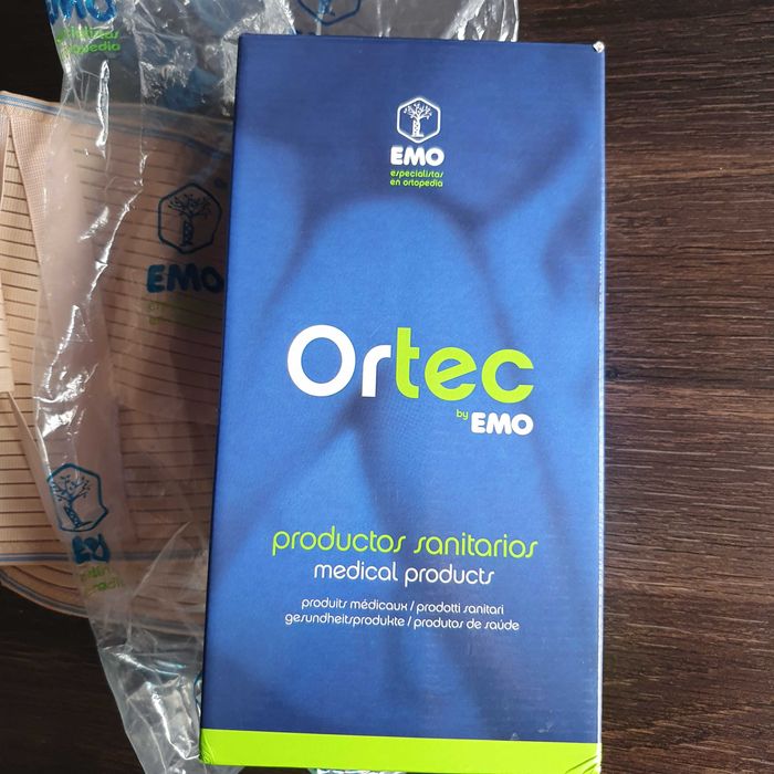 Cinta ORTEC Sacrolombar Transpirável – semi-rigida FJ203 Tamanho 4/XL