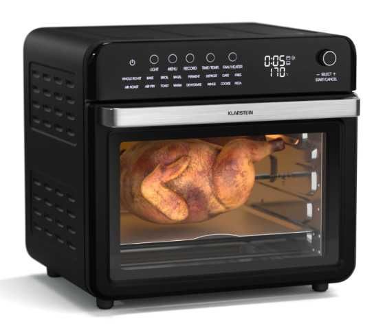 Аерофритюрніца духовка 3-в-1 Klarstein Air Glaze 34 л 2100 вт УЦІНКА