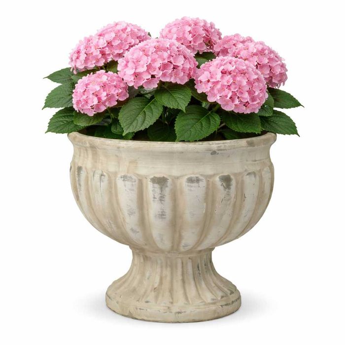 Osłonka doniczka donica 17 x 18 cm beton na kwiatka