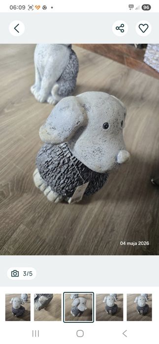 Figurka ogrodowa owca
