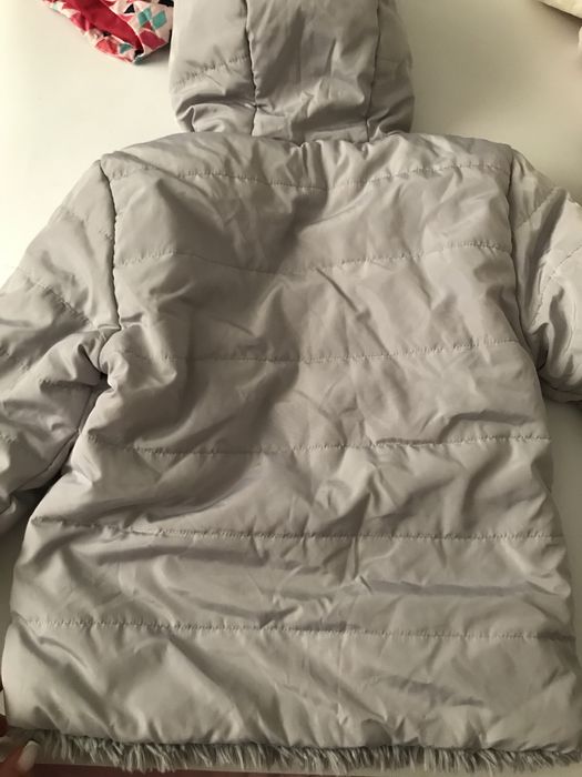 Куртка двустронняя зимняя для девочки