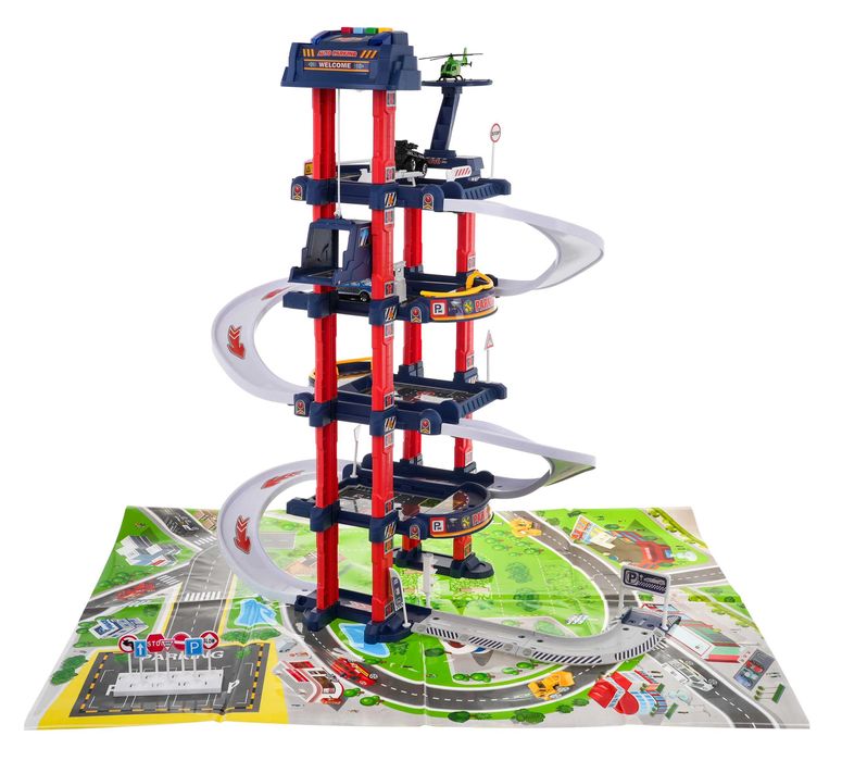 Duży Parking Interaktywny Garaż dla dzieci 3+ ZPG.660-A331