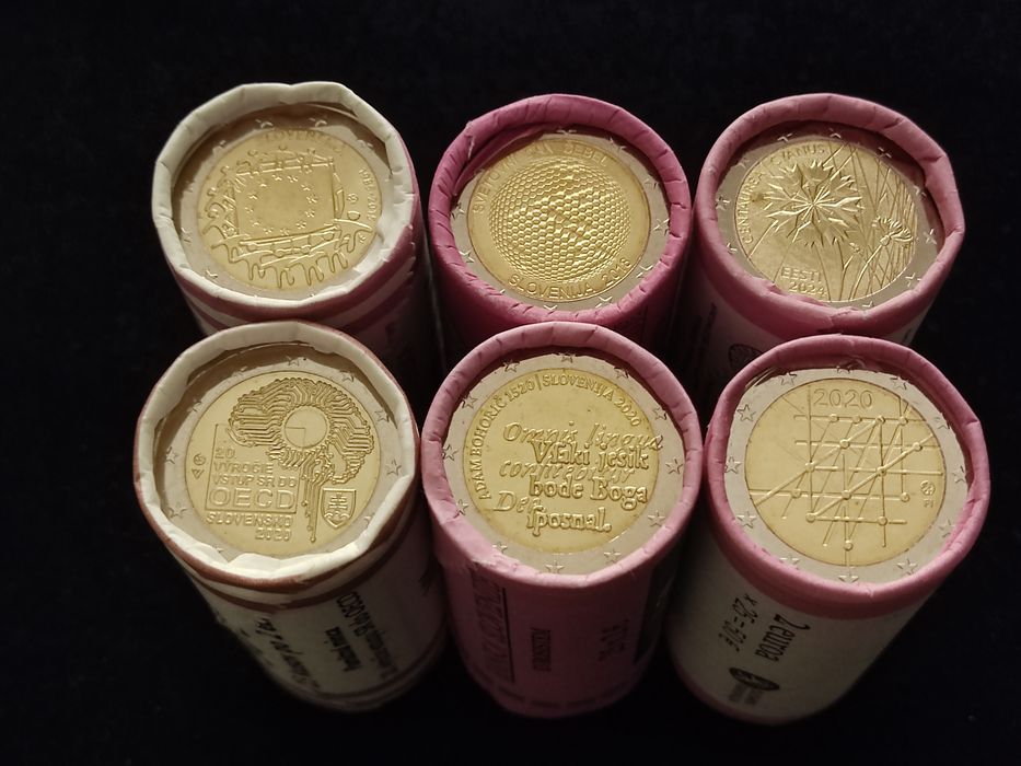 Rolos 2€ comemorarivos