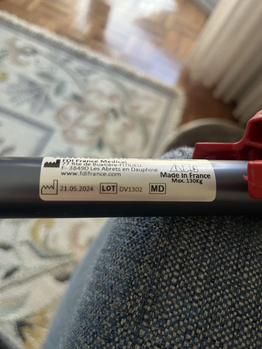 Muleta "Orthia Canadiana Access Comfort Vermelha" nova