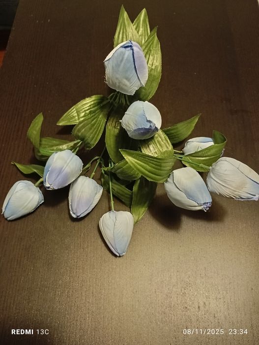 Flores artificiais decorativas