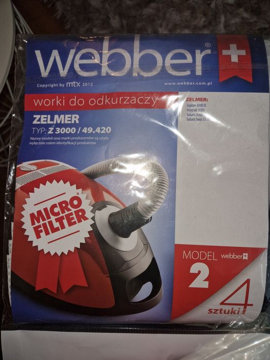 Worki do odkurzacz zelmer 3szt