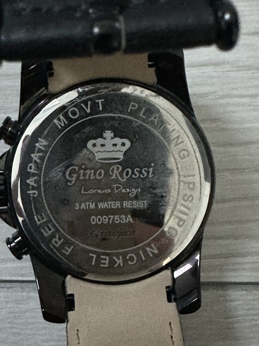 Zegarek Gino Rossi męski czarny