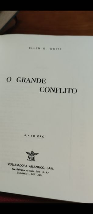 2 volumes Publicadora Atlântico, Sacavém