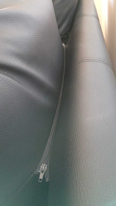 Sofá Pele Preto 2 + 2 Lugares Impecável, Como Novo, Pouco Usado 180cm