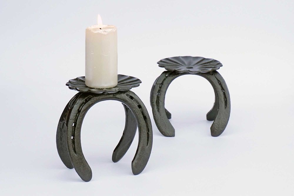 Świecznik z podków