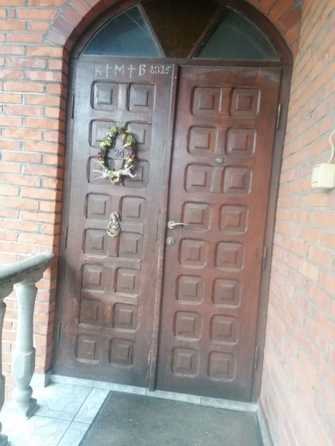 Drzwi wejściowe dębowe