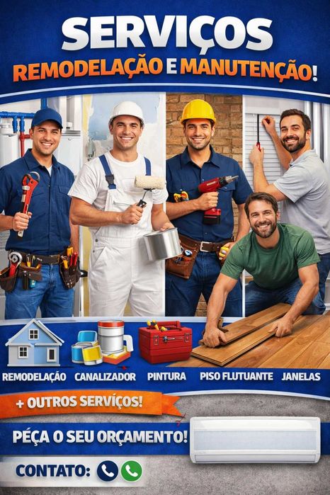 Remodelação, Reparação e Canalização