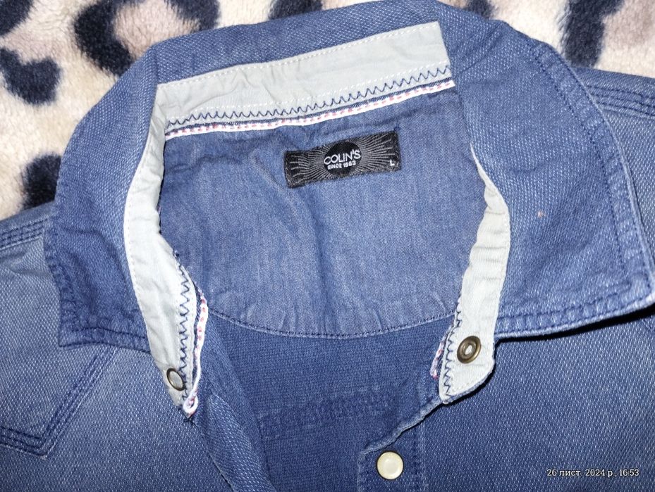 Рубашка,сорочка чоловіча Colin's розмір L