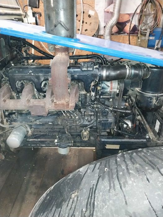 Ciągnik rolniczy Lamborghini 754DT uszkodzony silnik