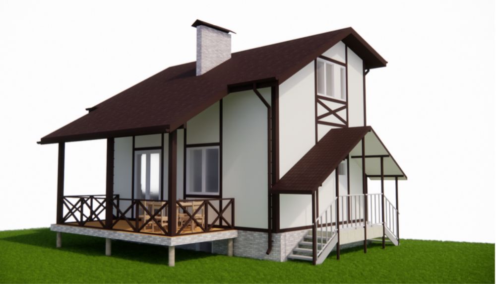 Будинок 70 м² 5 соток Любимівка Бузова житомирська траса 15км до Київ