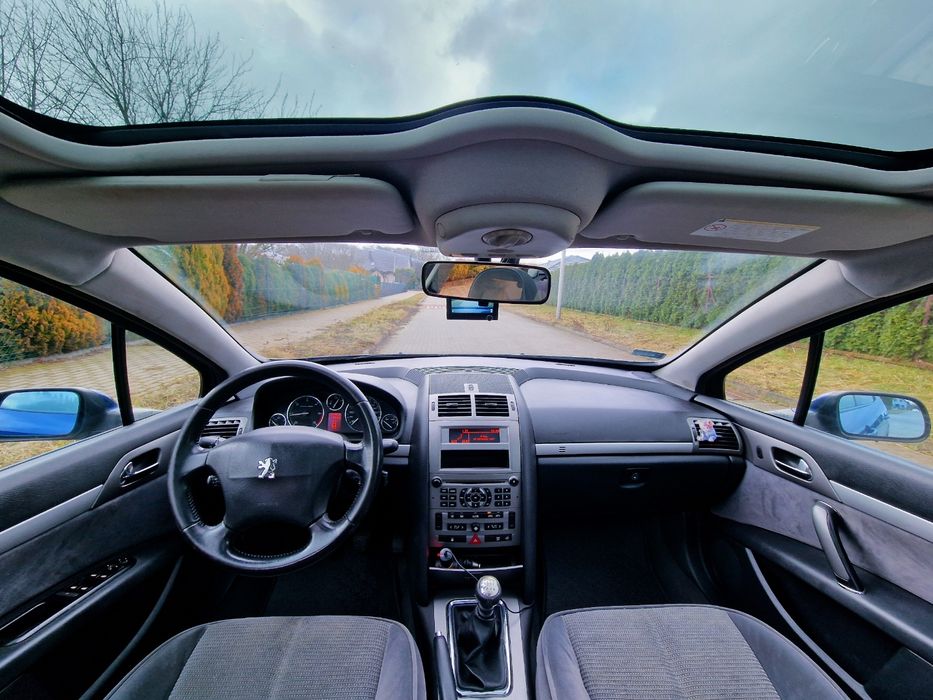 Peugeot 407 Kombi 2.0HDI 136KM Piękny, Zero Rdzy, Kamera, Tempomat