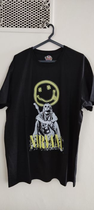 T-shirt da banda Nirvana