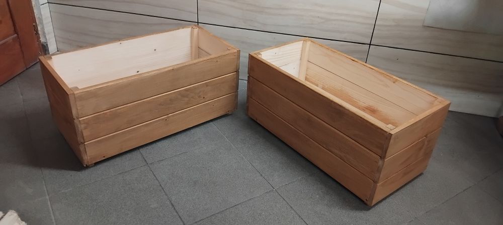 Donica ogrodowa drewniana