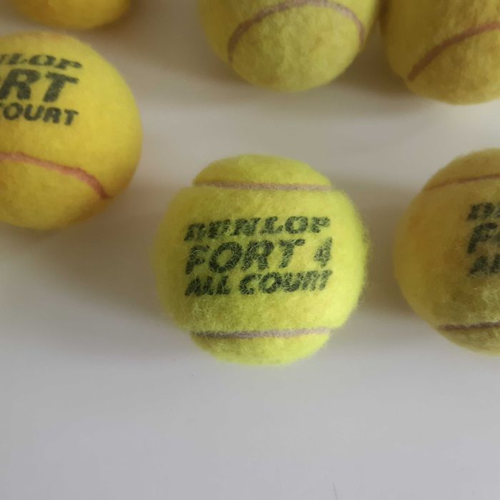 Lote de 16 Bolas de Ténis Tennis Dunlop Fort Usadas Boas