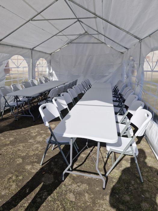 Wynajem namiotu/stołów/krzeseł