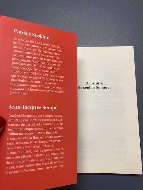 A História do Senhor Sommer de Patrick Suskind