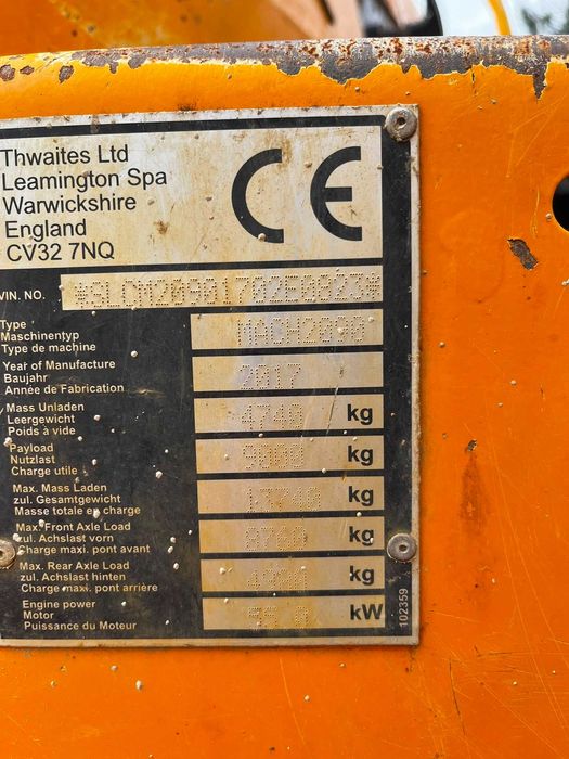 Wozidło Thwaites 9T