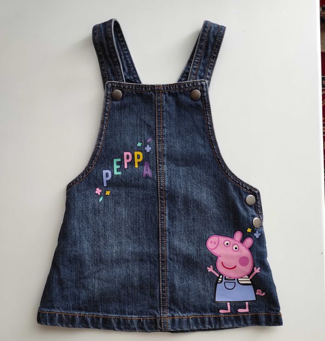 Новый джинсовий сарафан від Peppa Pig на 12-18місяців
