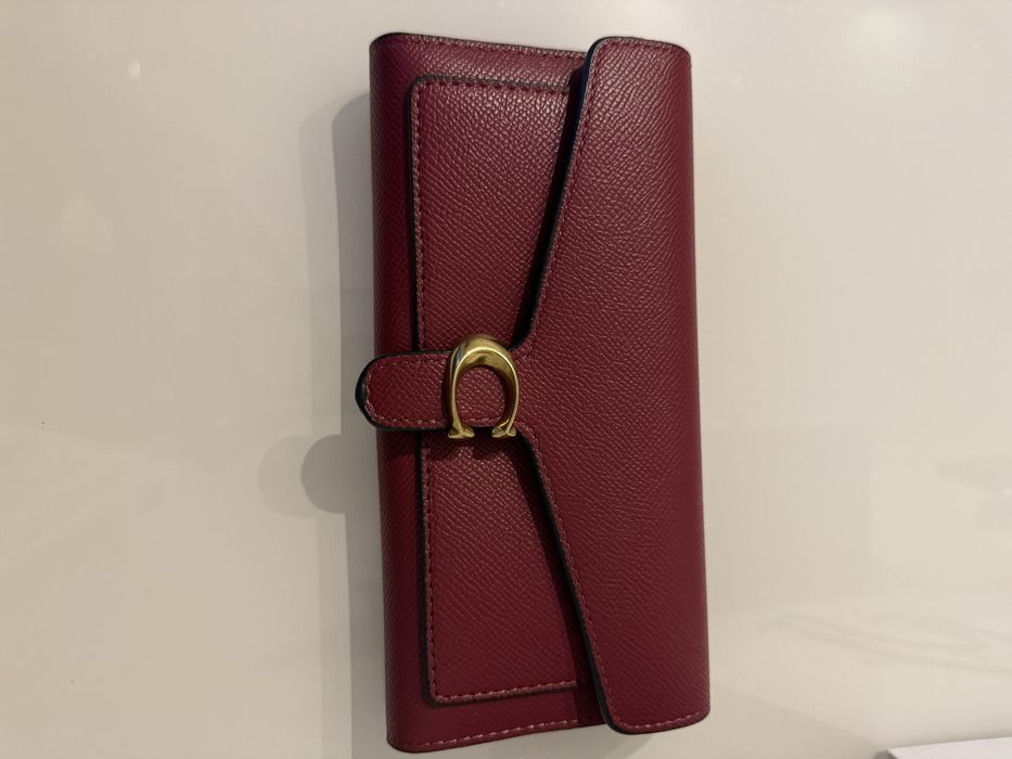 Carteira Coach vermelha