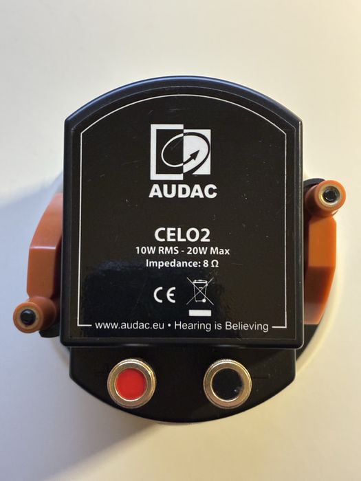 4 Colunas de encastrar AUDAC - CELO2 - Alto-falante de teto