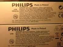LAMPA medyczna PHILIPS PL-S 9W UVB 311nm +okulary łuszczyca azs