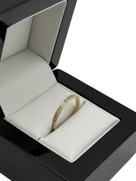 Śliczna Złota Obrączka 1,23G 585 14K Rozmiar 17