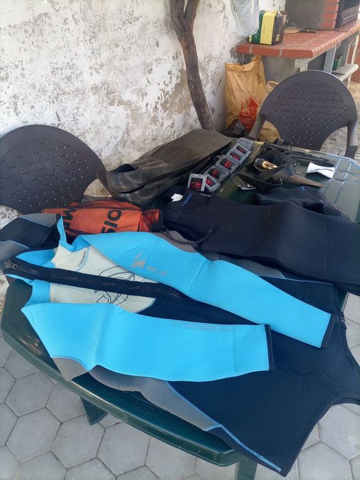 Conjunto de mergulho